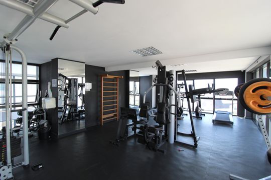 Área Comum - Academia de apartamento para alugar com 1 quarto, 50m² em Vila Nova Conceição, São Paulo