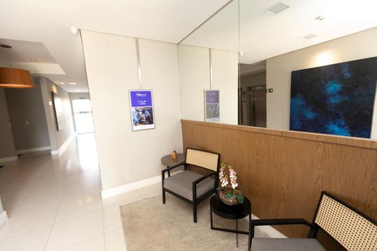 HALL DE ENTRADA de apartamento para alugar com 2 quartos, 66m² em Taquaral, Campinas