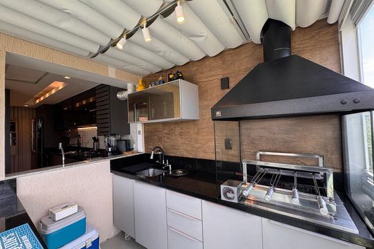 Varanda de apartamento à venda com 3 quartos, 145m² em Recreio dos Bandeirantes, Rio de Janeiro