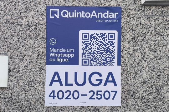 Placa de apartamento para alugar com 2 quartos, 140m² em Santa Maria, São Caetano do Sul