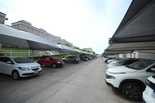 Área comum de apartamento para alugar com 2 quartos, 45m² em Santa Maria, Contagem