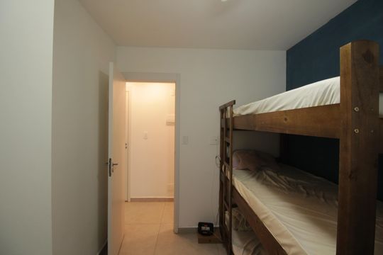 Quarto 1 de apartamento para alugar com 2 quartos, 42m² em Jabaquara, Santos