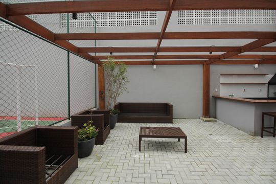 Área comum de apartamento para alugar com 2 quartos, 42m² em Jabaquara, Santos