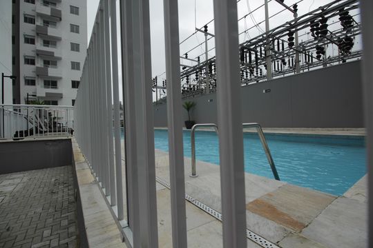 Área comum de apartamento para alugar com 2 quartos, 42m² em Jabaquara, Santos