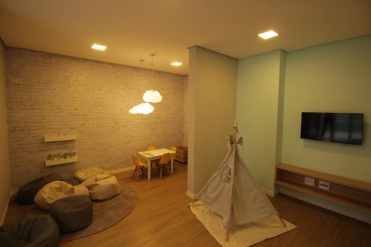 Área comum de apartamento para alugar com 2 quartos, 42m² em Jabaquara, Santos
