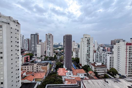 Vista da Varanda de kitnet/studio para alugar com 1 quarto, 33m² em Vila Mariana, São Paulo