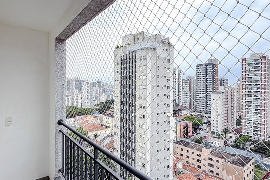 Varanda de kitnet/studio para alugar com 1 quarto, 33m² em Vila Mariana, São Paulo