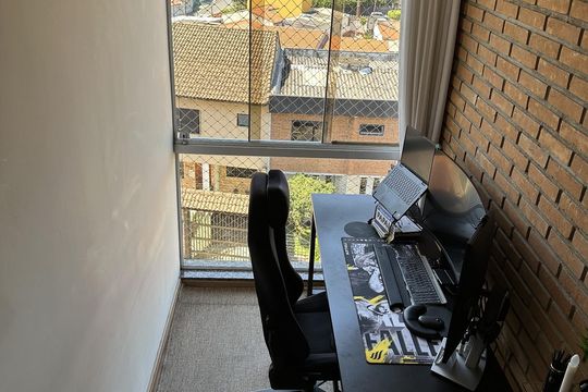Quarto 3 de apartamento à venda com 3 quartos, 132m² em Vila Santo Alberto, Santo André