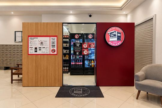 Área Comum - Mercado de kitnet/studio para alugar com 1 quarto, 34m² em Bela Vista, São Paulo