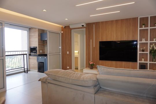 Apartamento para alugar com 2 quartos, 87m² em Jardim Branca Flor, Embu das Artes