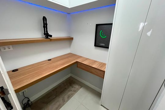 Escritório de apartamento para alugar com 2 quartos, 87m² em Jardim Branca Flor, Embu das Artes