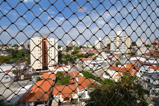 Sala - Vista de apartamento à venda com 2 quartos, 72m² em Jardim Proença, Campinas