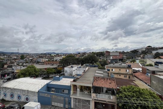 Vista da Suíte de apartamento para alugar com 2 quartos, 52m² em Parque Jurema, Guarulhos