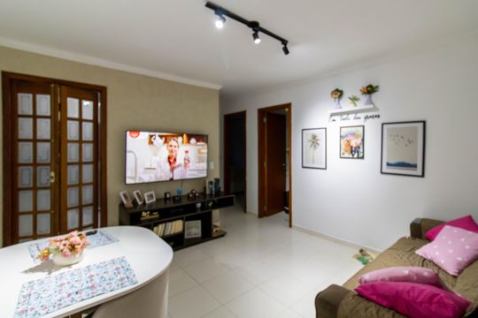Sala de apartamento à venda com 2 quartos, 60m² em Vila Progresso, Guarulhos