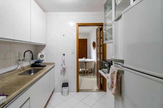 Cozinha de apartamento à venda com 2 quartos, 60m² em Vila Progresso, Guarulhos