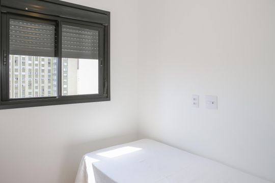 Quarto de apartamento para alugar com 2 quartos, 42m² em Barra Funda, São Paulo