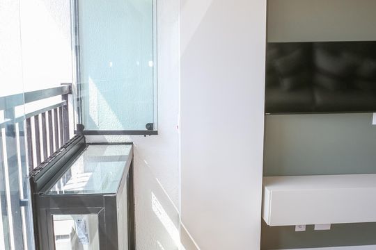 Varanda de apartamento para alugar com 2 quartos, 42m² em Barra Funda, São Paulo
