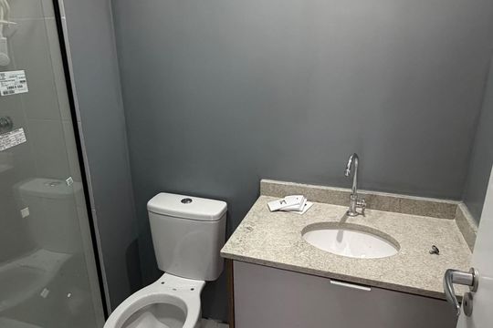 Banheiro de apartamento para alugar com 1 quarto, 25m² em Vila da Saúde, São Paulo