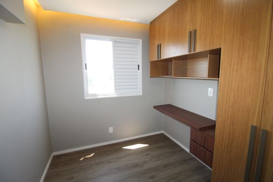 Quarto 1 de apartamento para alugar com 2 quartos, 44m² em Jardim Topazio, São José dos Campos