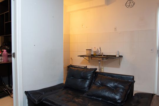 Sala de apartamento para alugar com 2 quartos, 33m² em Santo Amaro, São Paulo