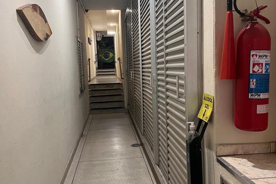Área externa de apartamento para alugar com 1 quarto, 48m² em Cambuci, São Paulo