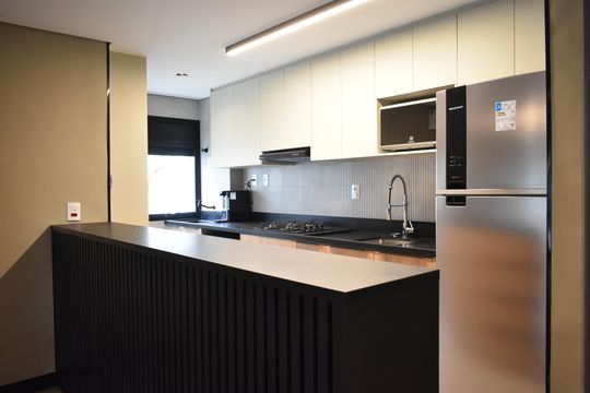 Cozinha de apartamento à venda com 2 quartos, 63m² em Vila da Saúde, São Paulo