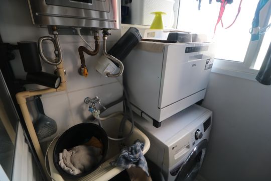 Área de Serviço de apartamento à venda com 1 quarto, 35m² em Jardim Ibitirama, São Paulo