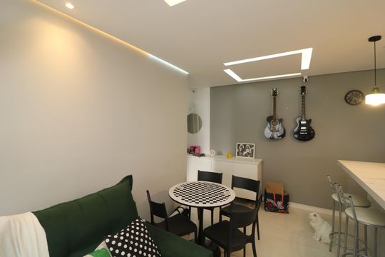 Sala de apartamento à venda com 1 quarto, 35m² em Jardim Ibitirama, São Paulo
