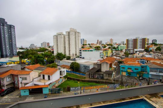 Vista do quarto 2 de apartamento para alugar com 3 quartos, 77m² em Vila Leopoldina, Santo André