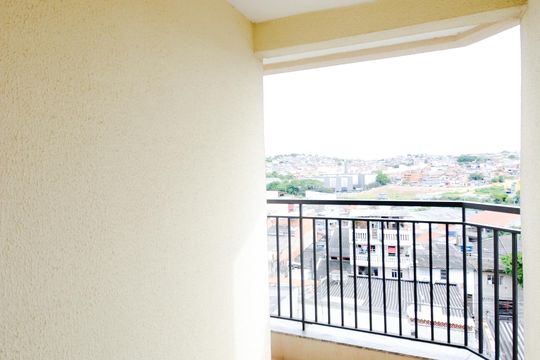 Varanda  de apartamento à venda com 2 quartos, 52m² em Parque Jurema, Guarulhos