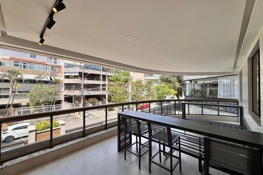 Varanda de apartamento para alugar com 3 quartos, 115m² em Recreio dos Bandeirantes, Rio de Janeiro