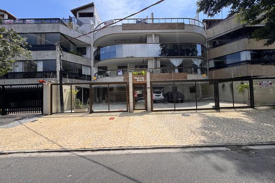 Fachada de apartamento para alugar com 3 quartos, 115m² em Recreio dos Bandeirantes, Rio de Janeiro