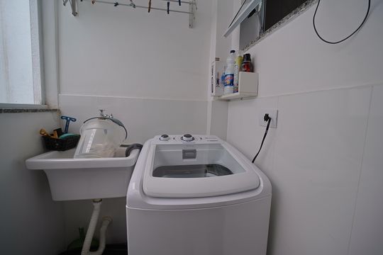 Área de serviço de apartamento à venda com 1 quarto, 32m² em Vila Salete, São Paulo