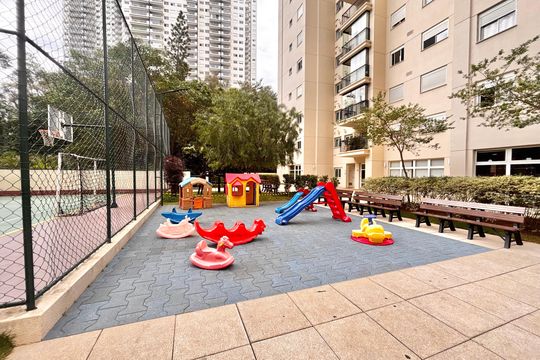Área comum - Playground de apartamento para alugar com 3 quartos, 87m² em Jardim Tupanci, Barueri