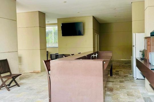 Área comum - Churrasqueira de apartamento à venda com 2 quartos, 86m² em Jardim Tabatinga, Guarulhos