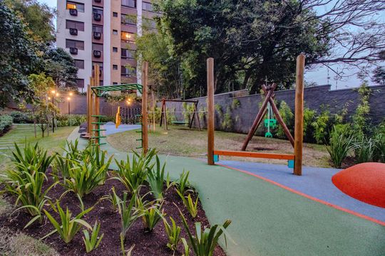 Área comum - Playground de apartamento à venda com 3 quartos, 143m² em Rio Branco, Porto Alegre