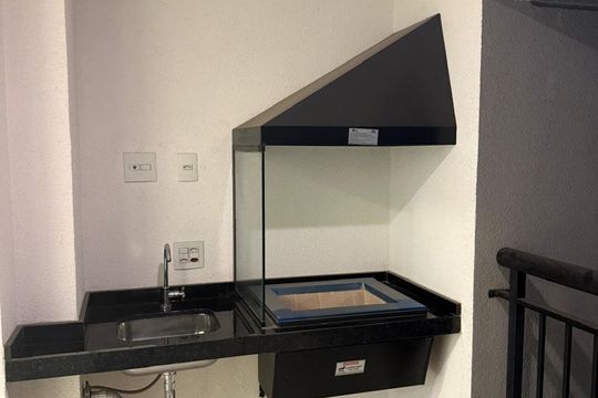 Varanda de apartamento à venda com 2 quartos, 67m² em Centro, Osasco