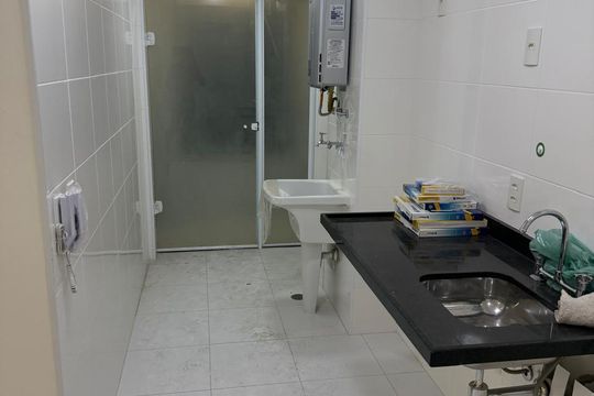 Cozinha de apartamento à venda com 2 quartos, 67m² em Centro, Osasco