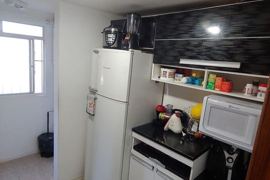 Cozinha de apartamento à venda com 2 quartos, 50m² em Santa Terezinha, São Bernardo do Campo