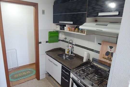 Cozinha de apartamento à venda com 2 quartos, 50m² em Santa Terezinha, São Bernardo do Campo