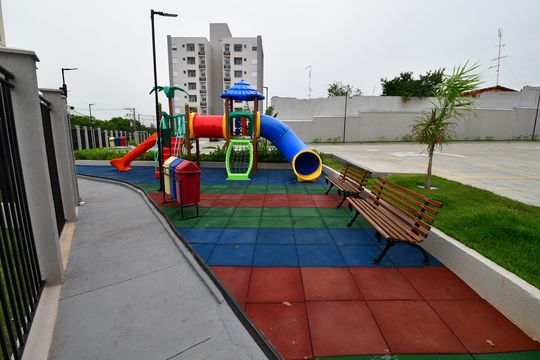 Área comum - Playground de apartamento para alugar com 2 quartos, 47m² em Jardim Eulina, Campinas