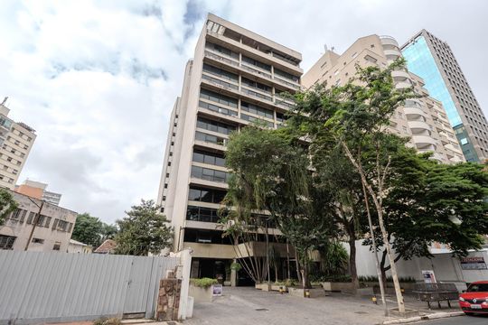 Fachada de apartamento para alugar com 1 quarto, 54m² em Bela Vista, São Paulo