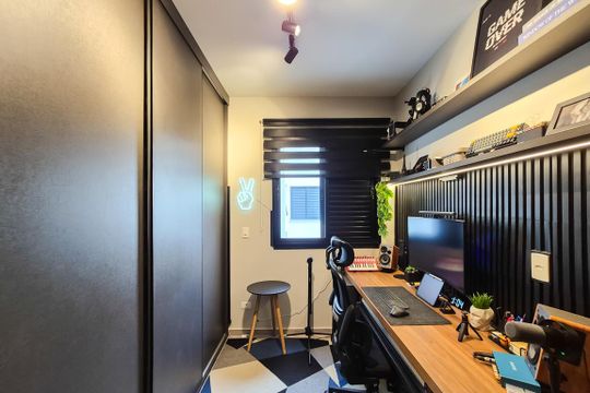 Quarto de apartamento à venda com 2 quartos, 65m² em Paulicéia, São Bernardo do Campo
