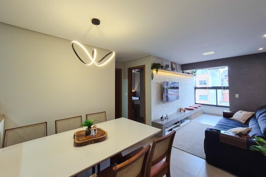 Sala de apartamento à venda com 2 quartos, 65m² em Paulicéia, São Bernardo do Campo