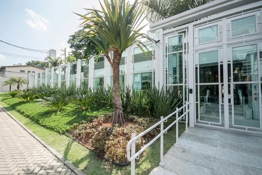 Fachada de apartamento para alugar com 1 quarto, 31m² em Brooklin, São Paulo