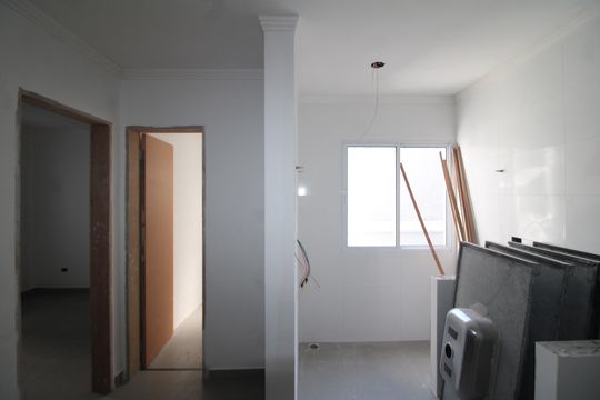 Sala / Cozinha de apartamento para alugar com 2 quartos, 35m² em Santana, São Paulo
