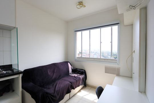 sala  de apartamento para alugar com 1 quarto, 24m² em Paraiso Morumbi, São Paulo
