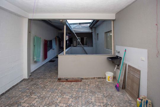 Área de Serviço de casa para alugar com 1 quarto, 40m² em Taboão, Diadema