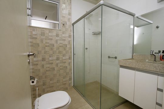 Banheiro Social de apartamento para alugar com 3 quartos, 79m² em Prado, Belo Horizonte