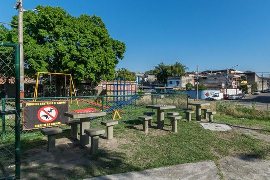 Área comum - Espaço de jogos de apartamento para alugar com 2 quartos, 55m² em Cordovil, Rio de Janeiro